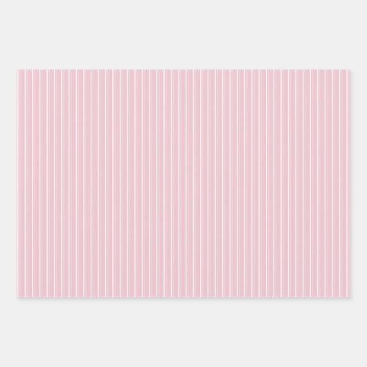 Pastel Pattern of Pink, Mint, Gray Plaid & Stripes Inpakpapier Vel (Voorkant 2)