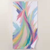 Pastel pattern that will grab everyones attention strandlaken (Voorkant)