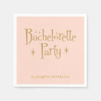 Pastel Peachy Retro Bachelorette