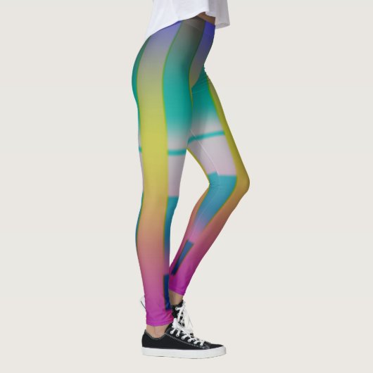 Pastel Peacock Leggings (Rechts)
