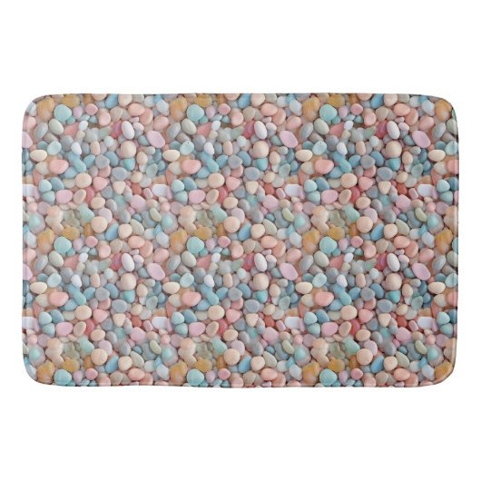 Pastel Pebbles Badmat (Voorkant)