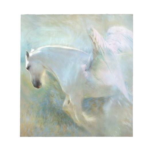 Pastel Pegasus Notitieblok (Voorkant)