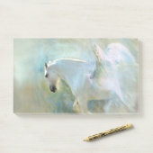 Pastel Pegasus Post-it® Notes (Op bureau)