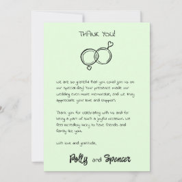 Pastel Penmanship Dankkaart Bleke Varens Kaart