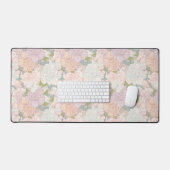 Pastel Peony & Butterfly Flower Motif (Clavier et souris)