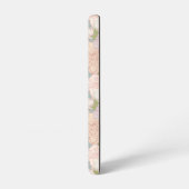 Pastel Peony & Butterfly Flower Pattern Samsung Galaxy Hoesje (Linkerkant)