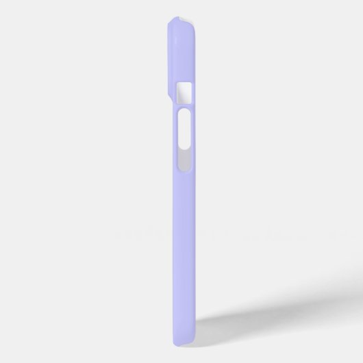 Pastel Periwinkle gepersonaliseerd Case-Mate iPhone Case (Achterkant / Links)