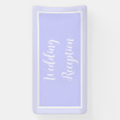 Pastel Periwinkle Paars Spandoek (Verticaal)