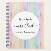 Pastel personnalisé brushstrokokies leçon d'enseig (Devant)