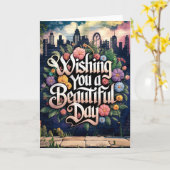 Pastel Petals Kaart (Gele Bloem)