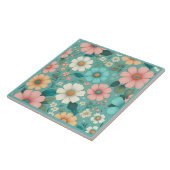 Pastel Petals Tegeltje (Zijkant)