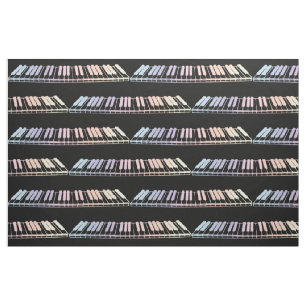 Pastel Piano Keys Stof