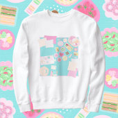 Pastel Picnic Aesthetic Cozy Cute Sweatshirt