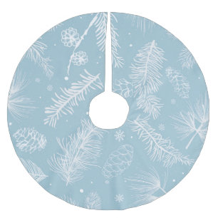 Pastel Pine Pattern Kerstboom Rok