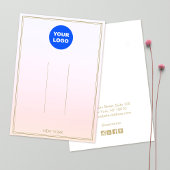 Pastel Pink Ajouter Logo Ombre Clip Display