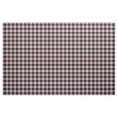 Pastel Pink & Black Plaid Gingham Stof (Fat Quarter)