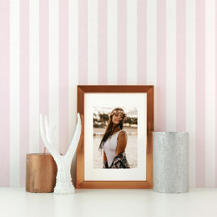 Pastel Pink Blush elegant tijdloos design Behang