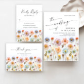 Pastel Pink Boho Fleur sauvage Numéro de table du 