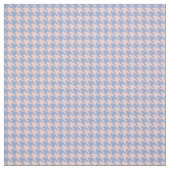 Pastel Pink en Sky Blue houndstooth Stof (Swatch)