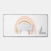 Pastel Pink & Faux Parties scintillant Rainbow Boh (Clavier et souris)