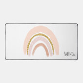 Pastel Pink & Faux Parties scintillant Rainbow Boh (Recto)