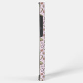 Pastel Pink Fungi Cottagecore Seamless Pattern Samsung Galaxy Hoesje (Rechterkant)