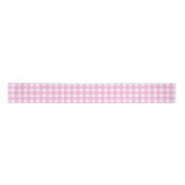 Pastel Pink Gingham Pattern Lint (Voorkant)