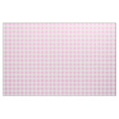 Pastel Pink Gingham Pattern Stof (Fat Quarter)