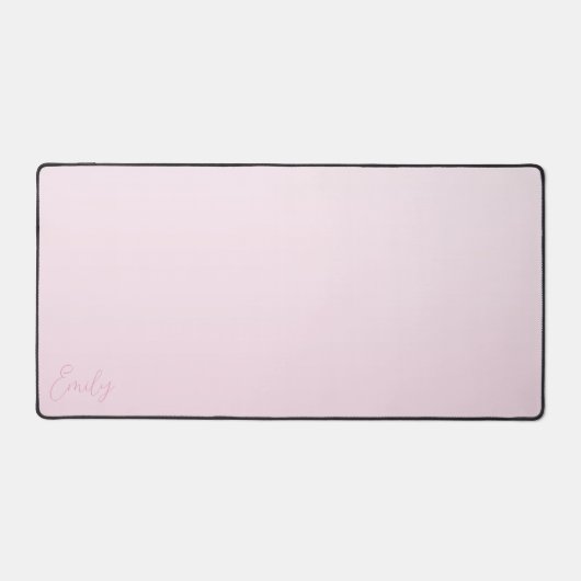 Pastel Pink Gradient Calligraphy Personalized (Recto)