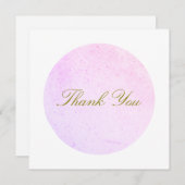 Pastel Pink Merci artistique (Devant / Derrière)