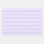 Pastel Pink Paars Blue Gingham Pset Pattern Inpakpapier Vel (Voorkant 2)