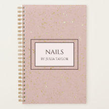 Pastel Pink Parties scintillant Nail Salon Manicur