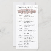 Pastel Pink Peony-Mariage - Programme de mariage d (Dos)