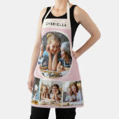 Pastel Pink Photo Collage Personalized Kitchen Schort (Insitu)