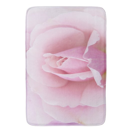 Pastel Pink Rose Badmat (Voorkant Verticaal)