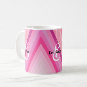 Pastel Pink Stripe Mug (Devant gauche)