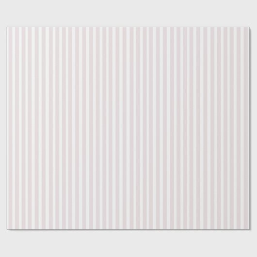 Pastel Pink Stripped  Cadeaupapier (Vlak)