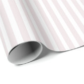 Pastel Pink Stripped Cadeaupapier (Rol Hoek)