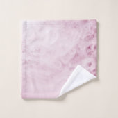 Pastel Pink Swirl Abstrait (Gant de toilette)