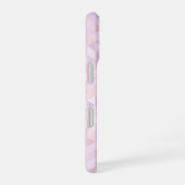 Pastel Pink Triangle Pattern iPhone 16 Hoesje (Rechterkant)