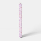 Pastel Pink Triangle Pattern Samsung Galaxy Hoesje (Linkerkant)