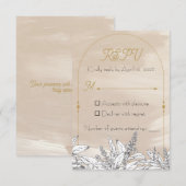 Pastel Pink Wedding Invitation (Devant / Derrière)