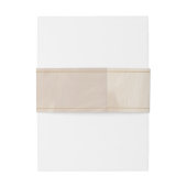 Pastel Pink Wedding Uitnodigingen Wikkel (Achterkant Voorbeeld)