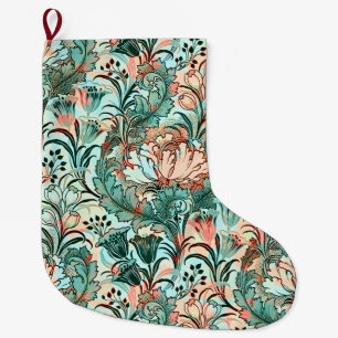 Pastel Pioenroos Tulp Krokus William Morris Patroo Grote Kerstsok