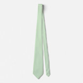 Pastel Pistache Solid Color | Klassiek | Elegant Stropdas (Voorkant)