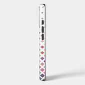 Pastel Pixels Cool Geometric Pattern Gepersonalise Case-Mate iPhone Case (Achterkant / Links)
