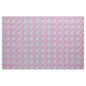 Pastel Plaid Blossoms Stof (Yard (91,4 cm))