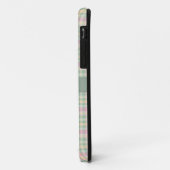 Pastel Plaid Monogram iPhone 5 Coque (Dos/Gauche)