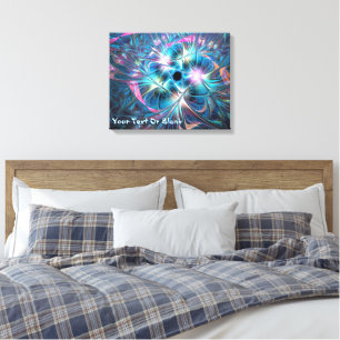 Pastel Plastic Canvas Afdruk