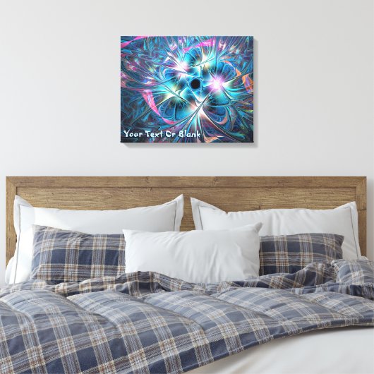 Pastel Plastic Canvas Afdruk (Insitu (Slaapkamer))
